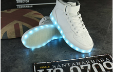 So Lit Kicks New 2017 High Top Light UP Shoes Mens | Shoes Led Liteup | Men 0888